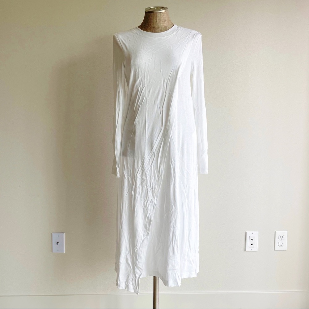 NWT Rosetta Getty White Spiral Panel T-Shirt